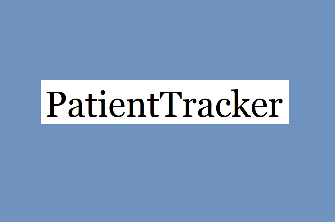 PatientTracker project